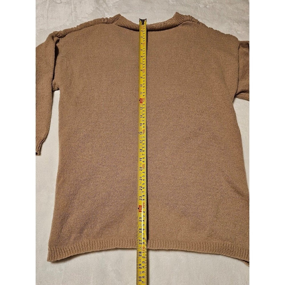 Stylish Boho Cross Front Sweater XL 100% Polyester - Picture 5 of 7